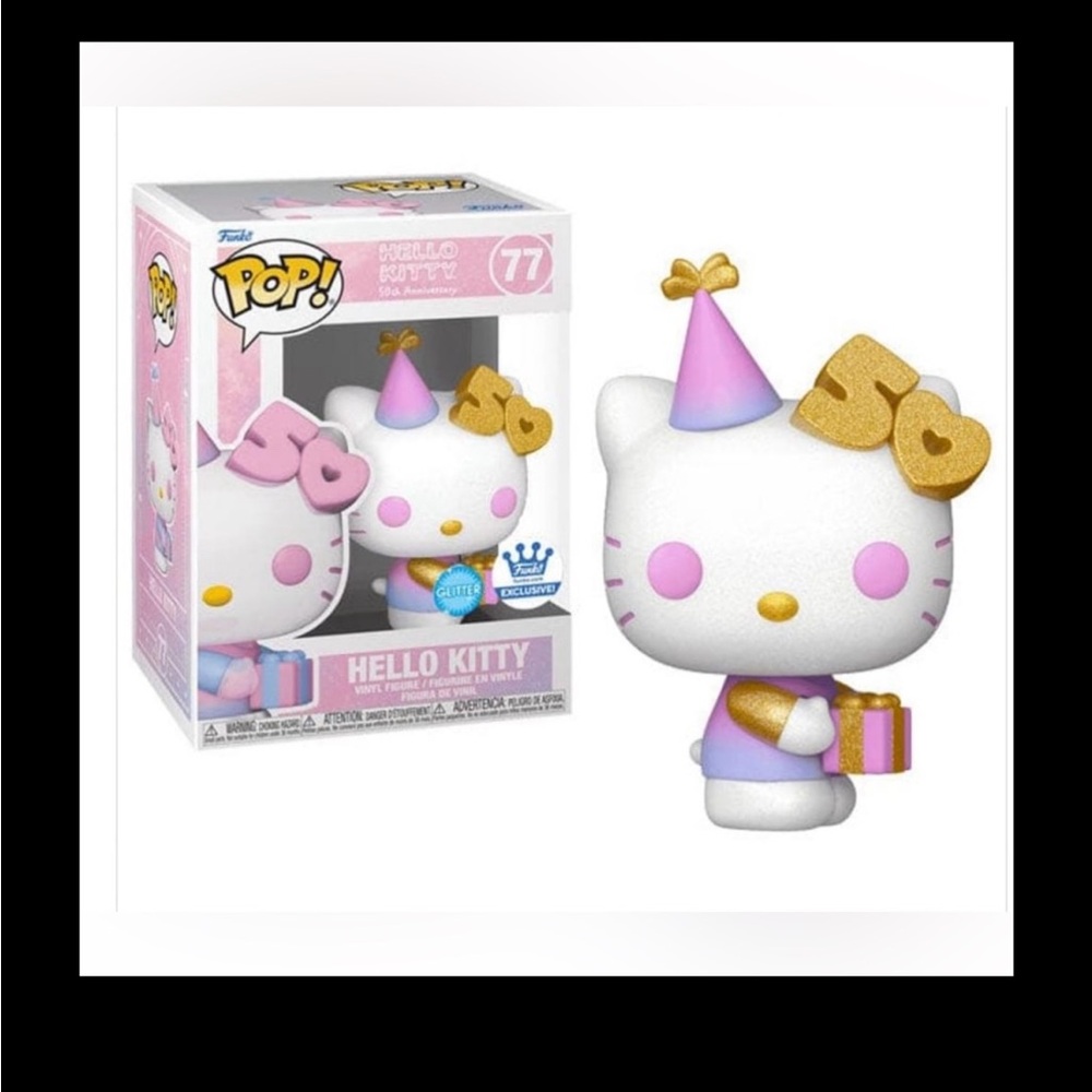 NEW Funko Hello Kitty 50th Anniversary Figure - Pink and Gold